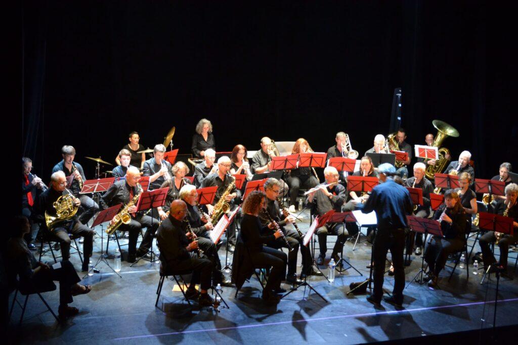 concert à Saint-Astier, Harmonie Vents d'Ouest