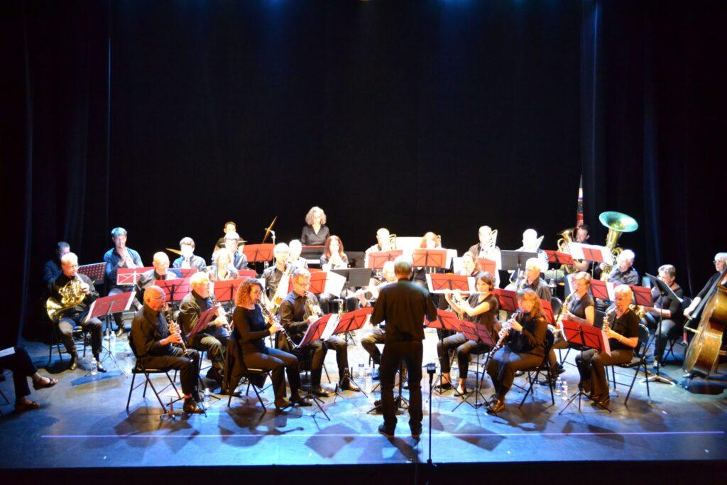 concert à Saint-Astier, Harmonie Vents d'Ouest