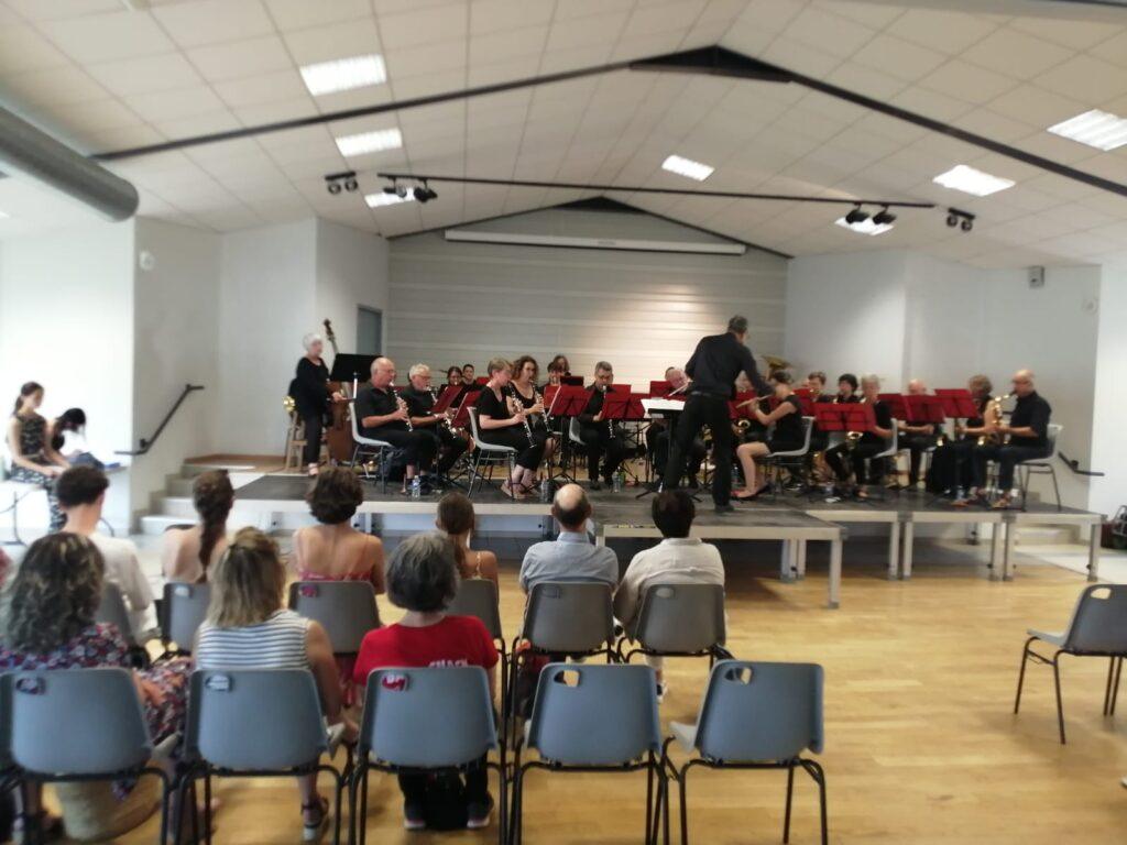 Harmonie Vents d’Ouest concert Savignac