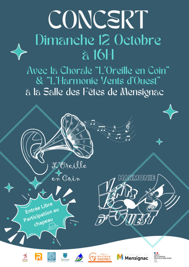 concert Mensignac chorale harmonie